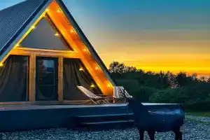 Уютный домик A-frame, Кириллов