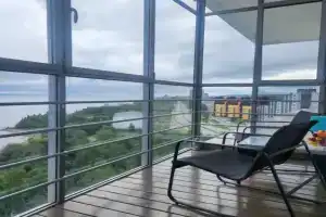 Уютная квартира с шикарным видом на Онежское озеро, Петрозаводск