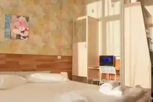 Двухместный номер с 1 кроватью студио, улучшенный, Москва