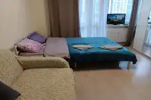 Уютная квартира-студия с большой угловой ванной, Балашиха