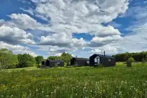 Панорамный домик у озера на Селигере, Петриково