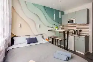 Студия с кухней 15 кв.м, Москва