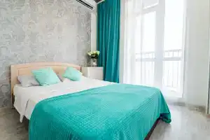2-е апартаменты в центре, с видом на Золотой мост
