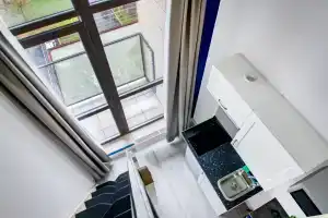 Двухуровневая студия с балконом в ЖК ApartVille, Москва