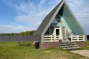 Уютные дома аттик А-фрейм у Снетковского озера