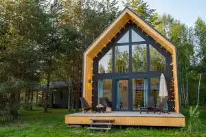 Домик Barn50 без купели 50 м2, Красный Огорок