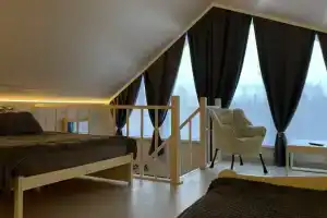 Дом sainiemi с сауной на окраине петрозаводска у онежского озера