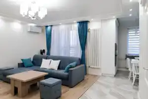 Видовая евродвушка с дизайнерским ремонтом у воды, курорт Завидово