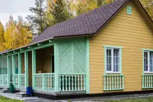 Дом в Родной Усадьбе на озере Вуокса