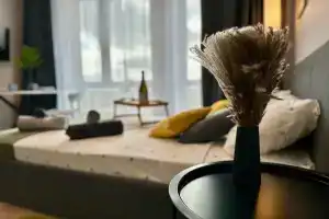 Уютная студия с видом на реку, Москва
