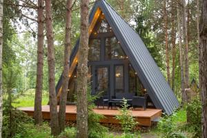 Домик A-Frame без купели, Красный Огорок