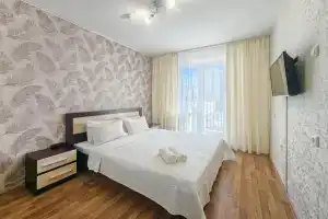 Уютная однокомнатная квартира Akadem Riverside, Челябинск
