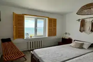 Двухместный номер с 2 отдельными кроватями стандарт с видом на море