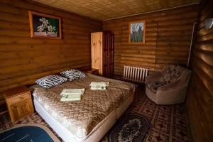 Трёхместный номер в деревянном доме