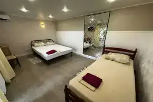 3-местная комната — оптимально для семьи, без удобств, Тамань