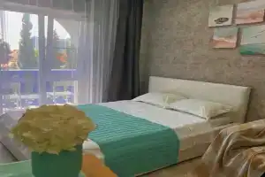 Номер с балконом в 5 минутах до моря