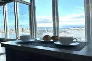Квартира с шикарным видом на набережной Енисея, Красноярск