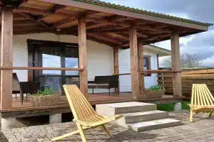 Дом с баней в Ивановском