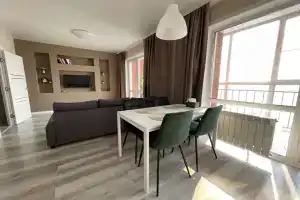 Уютная квартира в новом доме с шикарным видом на Амур