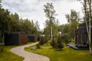 Мобильный дом с видом на озеро, Цвелодубово