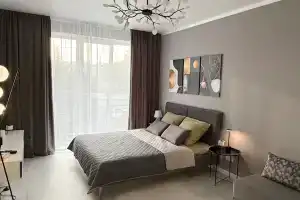 Новая уютная квартира с прекрасным видом из окна, Калининград