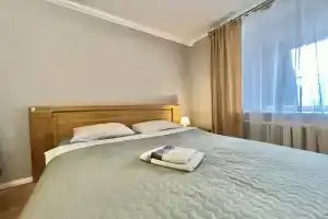 Уютная квартира с балконом у станции метро Парк культуры, Москва