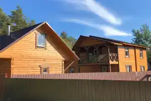 Дом в тишине на природе