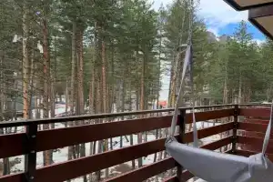Уютная квартира-студия с дизайнерским ремонтом в хвойном лесу