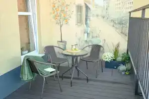 Квартира в центре города Солнечная терраса