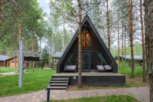 A-Frame с кондиционером, Красный Огорок