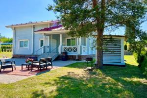 Большой коттедж с сауной