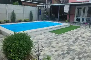 Двухкомнатный дом под ключ с бассейном, Феодосия