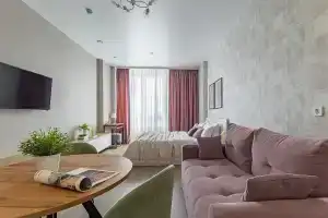Большая студия в самом центре в апарт-отеле КМ Tower