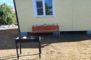 Уютный новый домик с садом на Азовском море, Должанская