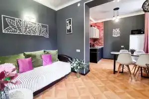 Апартамент Velvet у ручья с видом на горы, Домбай