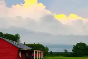 Дом с баней «Кулики» в Плоском