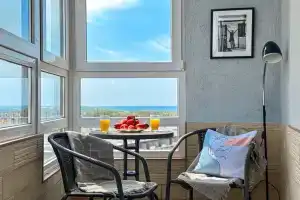 Стильная квартира с видом на море ЖК Кавказ