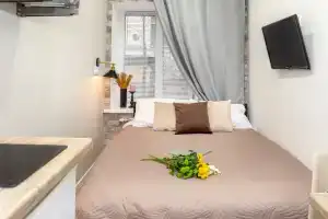 Квартира- студия 15м2, 1 кровать, Санкт-Петербург