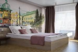 Уютная квартира с дизайнерским ремонтом с видом на реку, Иркутск