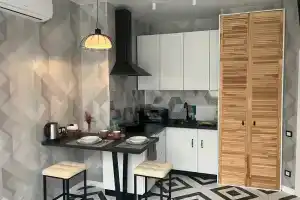 Квартира-мансарда с видом на горы в элитном ЖК
