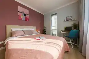 Уютная квартира в новом жк рядом с ЭКСПО,аэропортом,БАДЕН- Лэндом