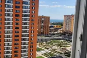 Квартира с красивым видом на море в лучшем городе на побережье чёрног.