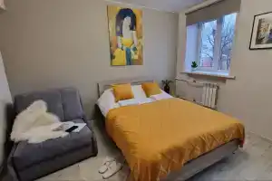 Солнечная однокомнатная квартира в центре