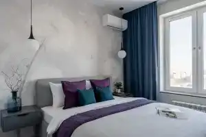 Bloom apartment в 10 минутах от колеса обозрения и канатной дороги
