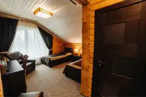 Двухместный номер с 2 отдельными кроватями 7 Терем Купеческий 3 палата Царя Берендея, Великий Устюг