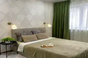 Евродвушка в оливковых тонах в Сириусе