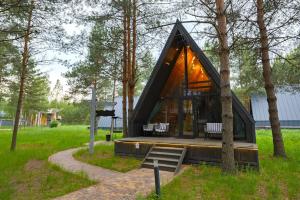 A-Frame с кондиционером, Красный Огорок