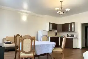 Комфортная студия в ЖК Вершина, Домбай