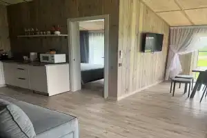 Новый уютный и теплый дом рядом с аквапарком Yes вам понравится у нас