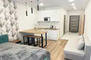 LOFT студия в ЖК Атмосфера с закрытой парковкой у Аквапарка, Волжский